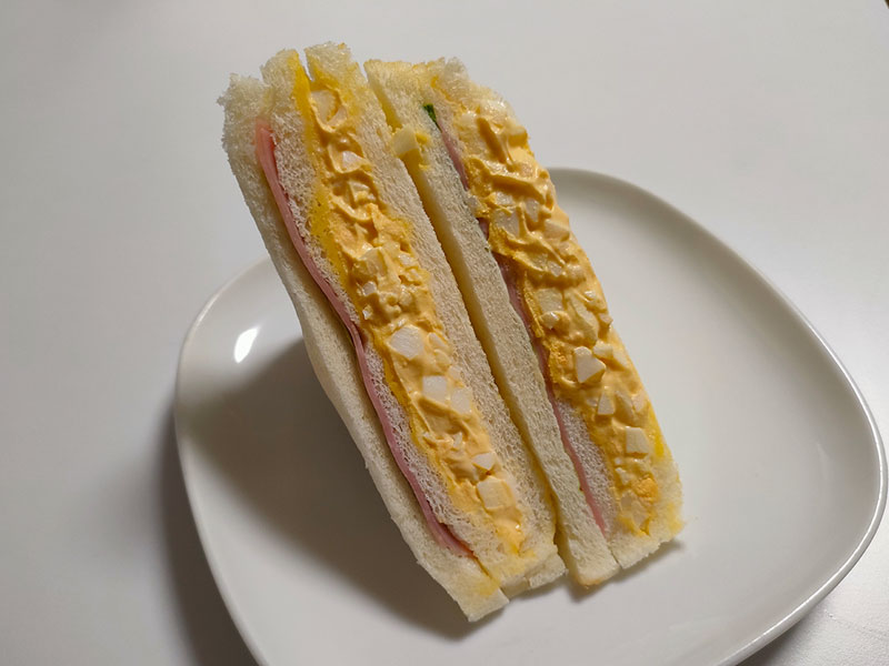 サンドリア　サンドイッチ　ダブルエッグサンド　一番人気