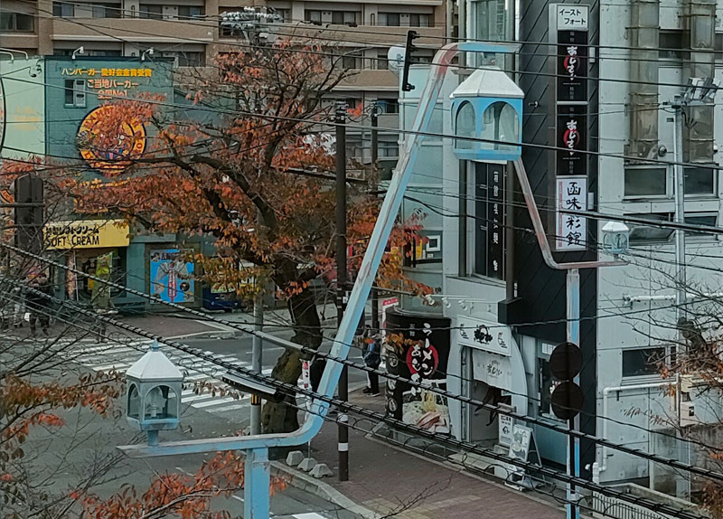 旬花　函館　窓からの眺め