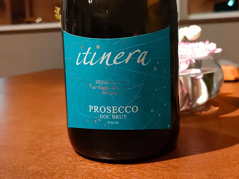イティネラ プロセッコ　スパークリングワイン
