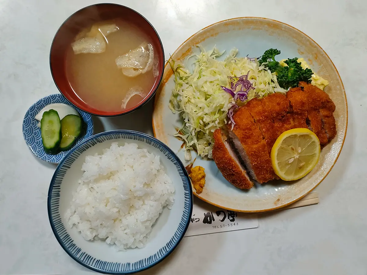 かつ亭　ロースとんかつ定食