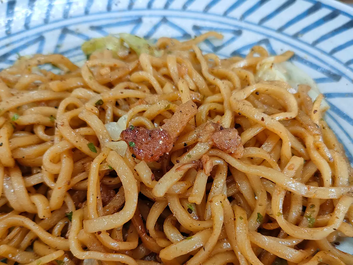 富士宮やきそば かえで　富士宮やきそば　並　肉かす