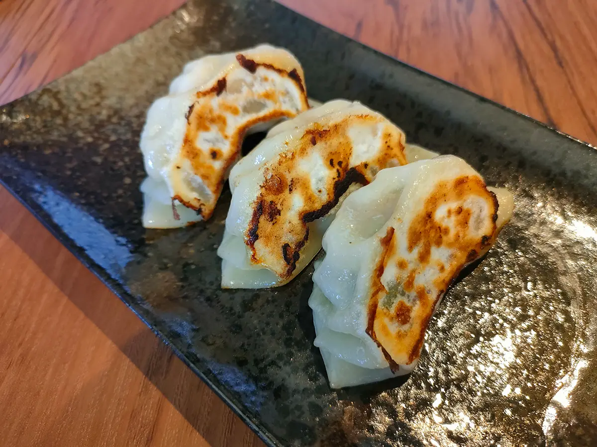らーめん杏　あんかけ焼きそば　餃子