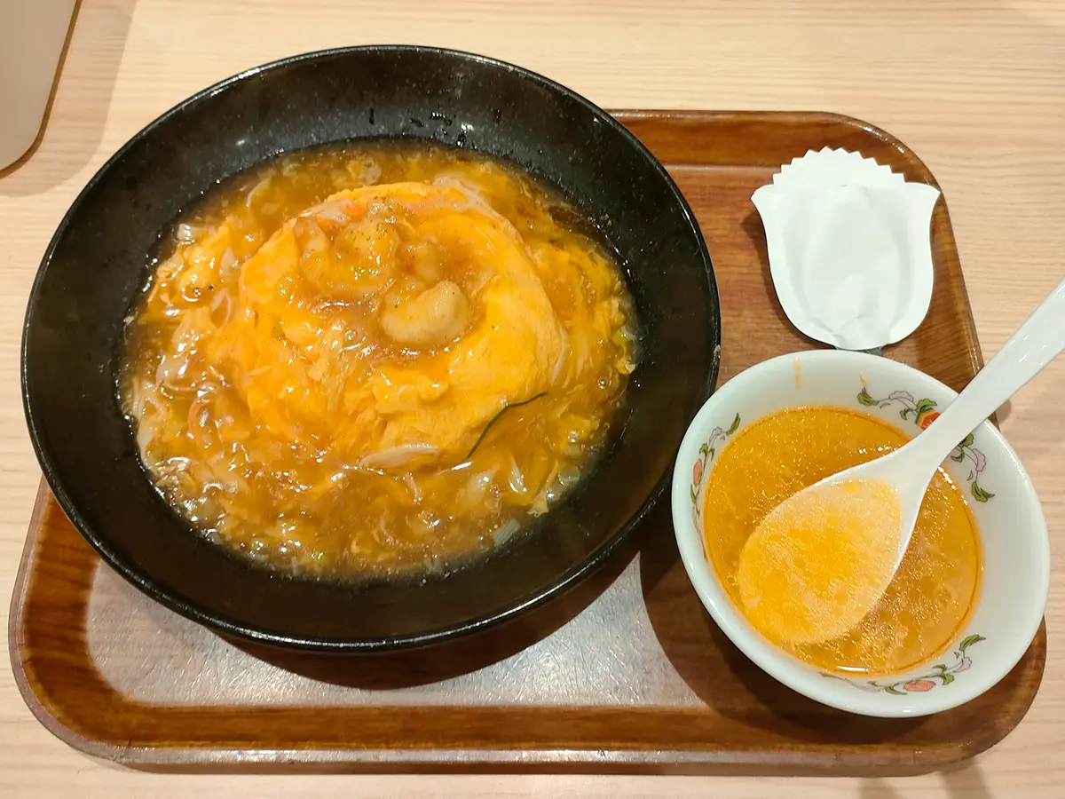 餃子の王将　極王天津飯