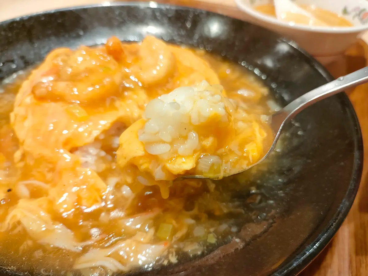 餃子の王将　極王天津飯