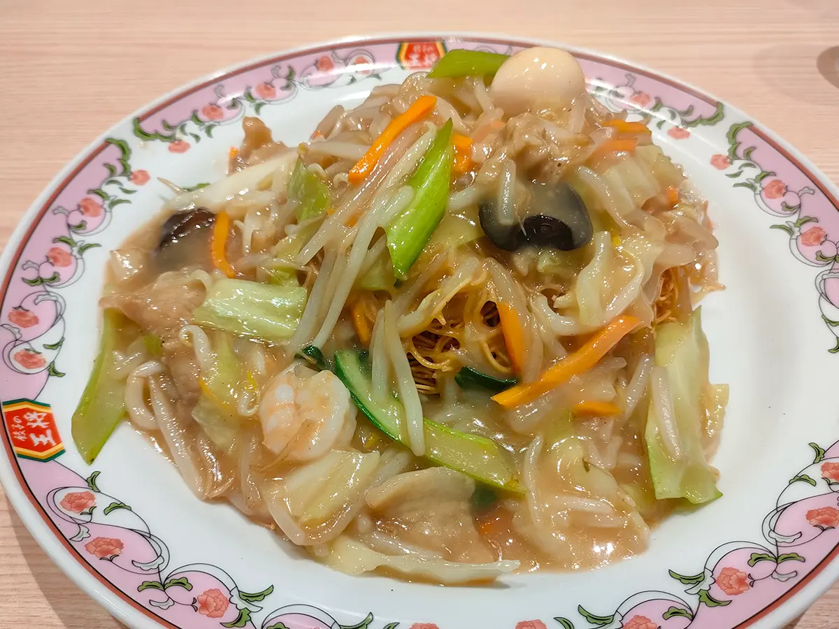 餃子の王将　揚げそば