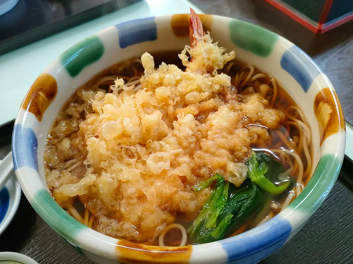 みはし 天ぷらそば