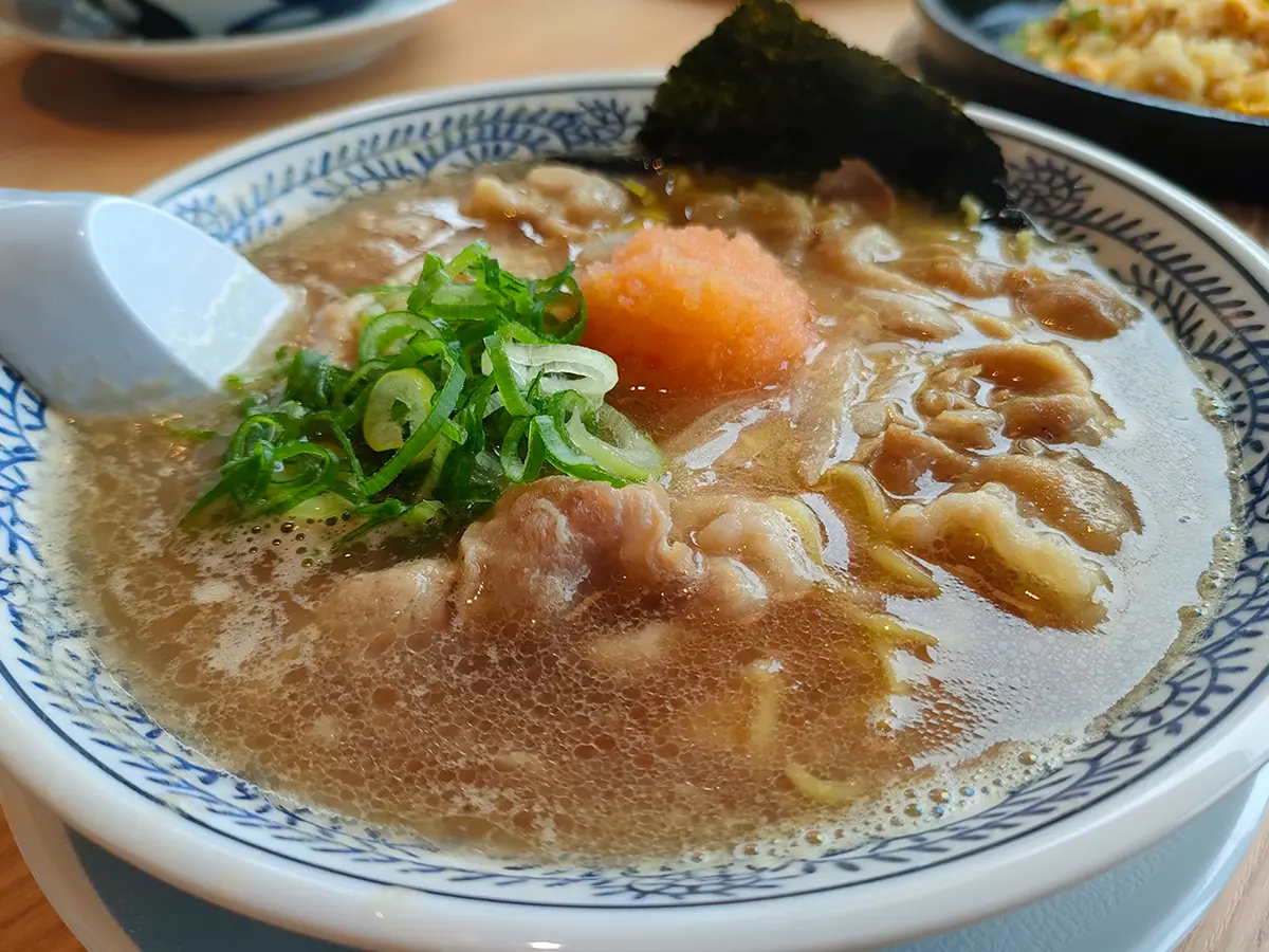 丸源ラーメン 肉そば